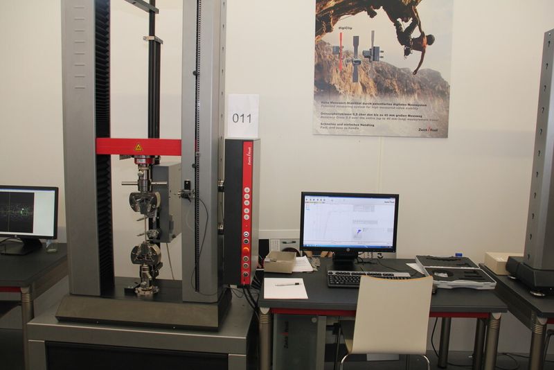 Die sensorbehaftete Messung benötigt ein hinreichend langes Messtück. Sie ist laut Mörsch noch genauer als die Messung mit derzeitigen sensorlosen Lasermessgeräten. (Bild: Schäfer)