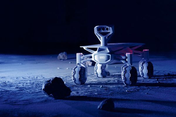 Topspeed 3,6 km/h: Der Audi lunar quattro, der Rover für den Mond. (Audi)