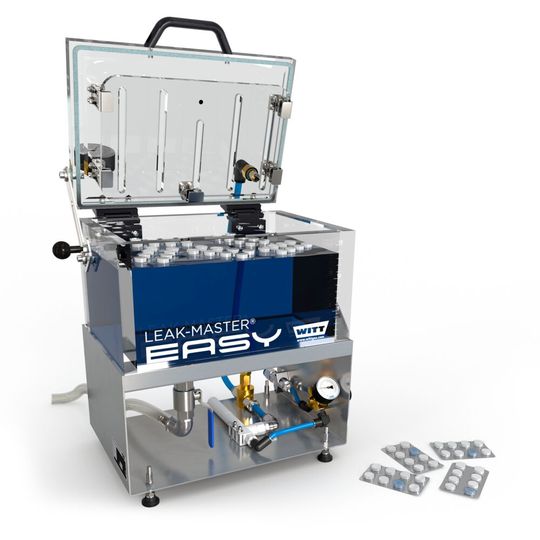Test al blu di metilene Leak-Master Easy(Immagine: WITT - Tecnologia dei gas)