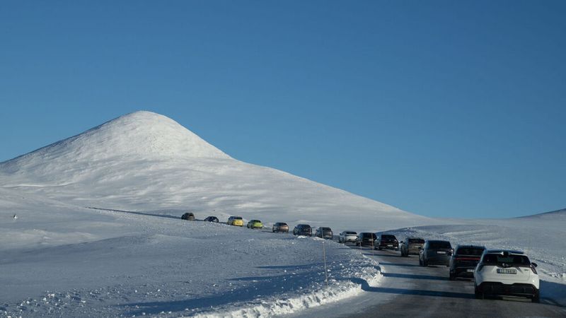 Die E-Autos wurden im Reichweitentest bei Minusgraden bewegt. (Bild:  NAF)