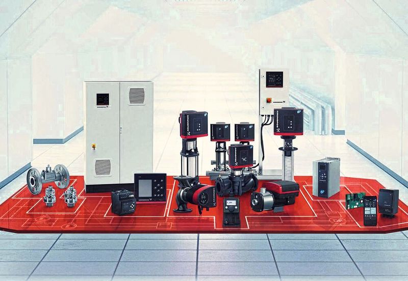 2014-2018: With the Isolutions concept, Grundfos creates a new benchmark for system intelligence in industrial applications. (Source: Grundfos)