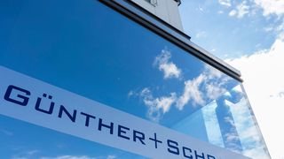 Hauptstandort des Stahl- und Systemdienstleisters Günther + Schramm in Oberkochen. (G+S)