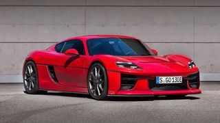 Porsche 718e Cayman. (Bild: Autoren-Union Mobilität/Rendering: Lars Sältzer)