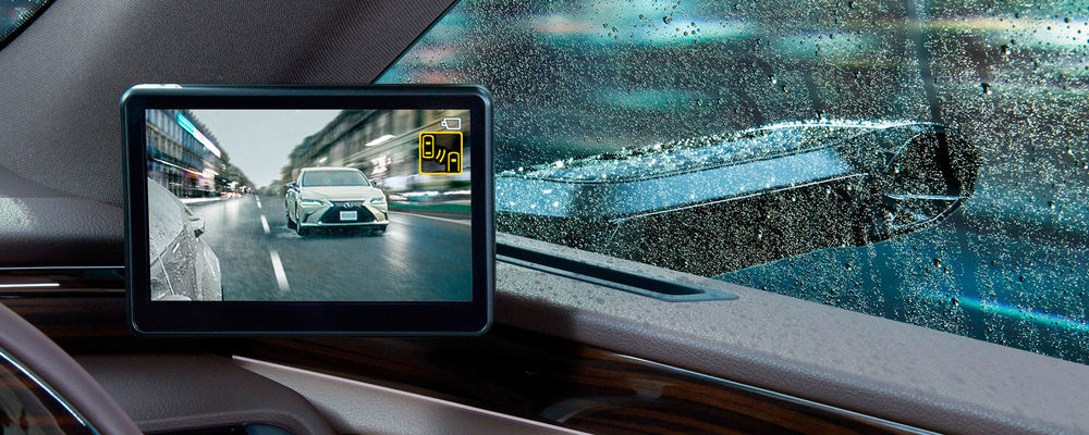 Lexus-Taxi bekommt digitale Außenspiegel - Verkehrssicherheit