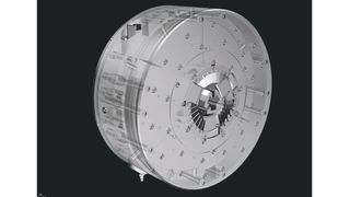 Das Bild zeigt ein elektrisch betätigtes 3-Backen-Spannfutter. (Bild: EMAG)