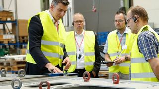 Am Kundentag gewährte HSM geladenen Gästen einen Blick hinter die Kulissen. (HSM)