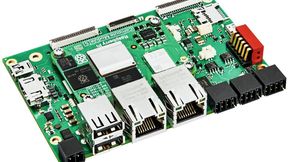 Pi-Tron CM5:  das Compute Modul 5 spendiert dem Board dank Broadcom-SoC BCM2712 mit Quadcore Cortex A76 eine hohe Rechenleistung. (Bild: Kontron)