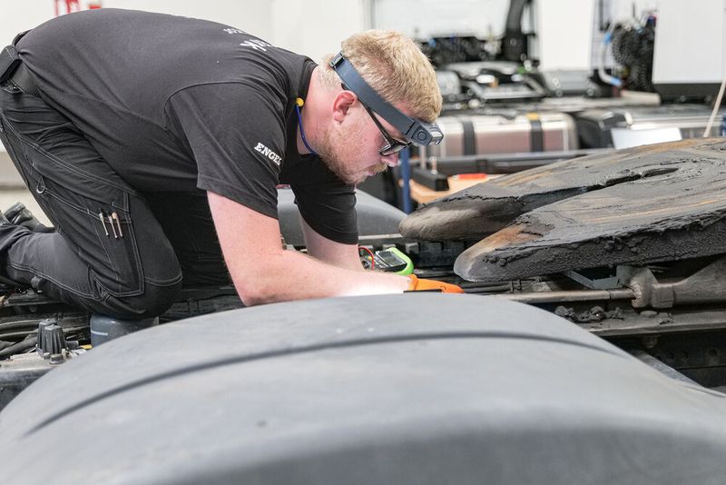 Weitere Teilnehmende in diesem Skill waren Tobias Kjærgaard Madsen aus Dänemark, (Bild: Schmidt - VCG)