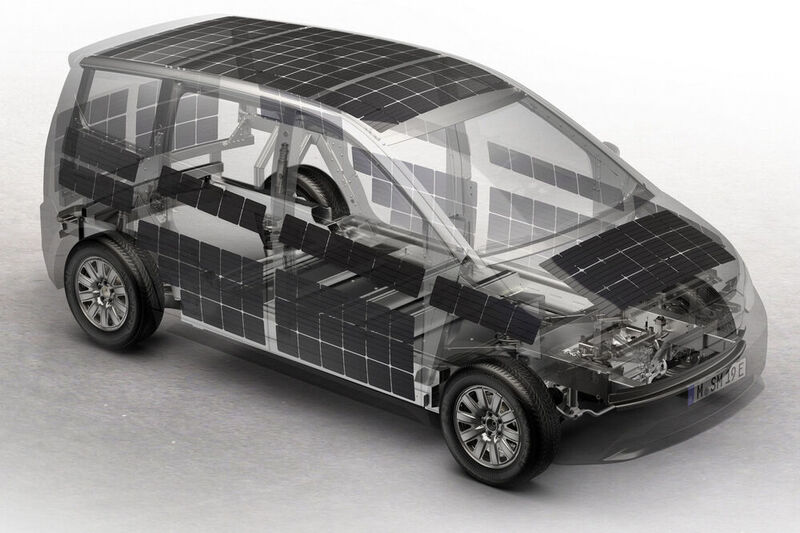 Das Sion getaufte Modell von Sono Motors ist rundum mit Solarzellen gepflastert (Sono Motors)
