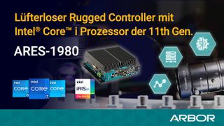 Mit dem ARES-1980 Industrial Embedded Controller können Sie die Effizienz der Produktionsautomatisierung verbessern. (ARBOR)