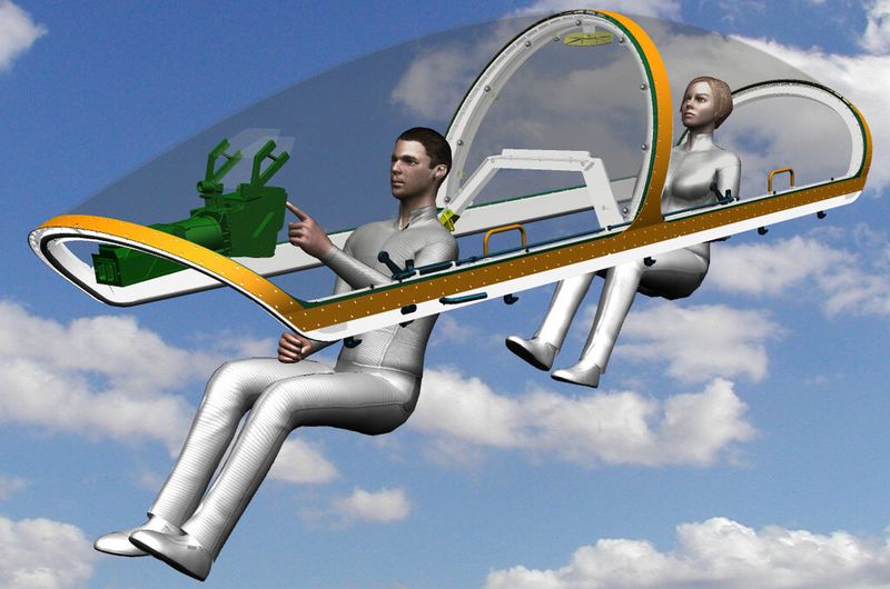 Screen-Shot einer Mecaplex-Verglasung für ein Zweiplatzflugzeug. (Bild: Mecaplex)