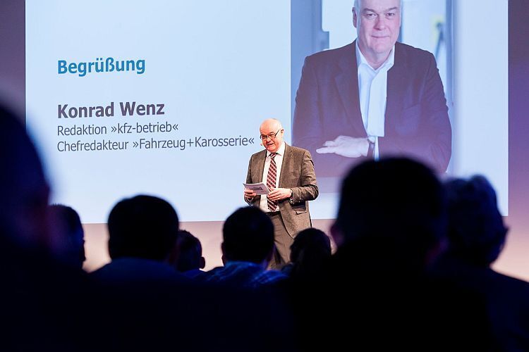 Moderator am zweiten Tag der Veranstaltung war Konrad Wenz von Vogel Business Media. (Stefan Bausewein)