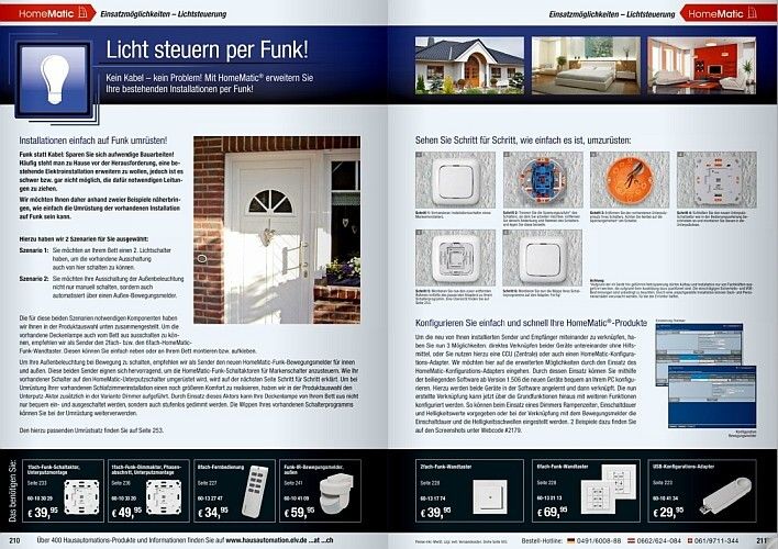 ELV-Katalog 2015: Neuigkeiten, Projekte, Produkte - eine kleine Katalogauswahl (Bild: ELV)