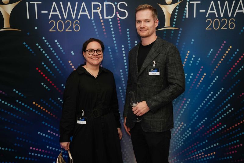 Für Crowdstrike kamen Linda Haase und David Fock. (Bild: Manuel Emme Fotografie)