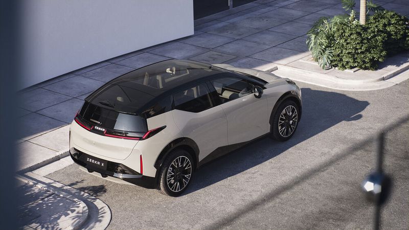 Zum Einsatz kommen bis zu zwei ELektromotoren mit zusammen 315 kW. (Bild: Zeekr)