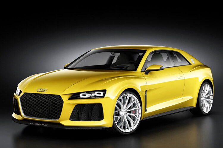 Audi Sport Quattro Concept: Die auf der IAA gezeigte Studie zeigt, wie ein zukunftsweisender Sportwagen aussehen muss. (Foto: Audi)