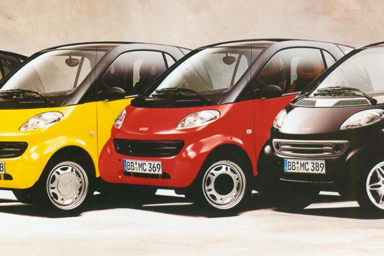 Smart City Coupé von 1998 (Foto: Smart)