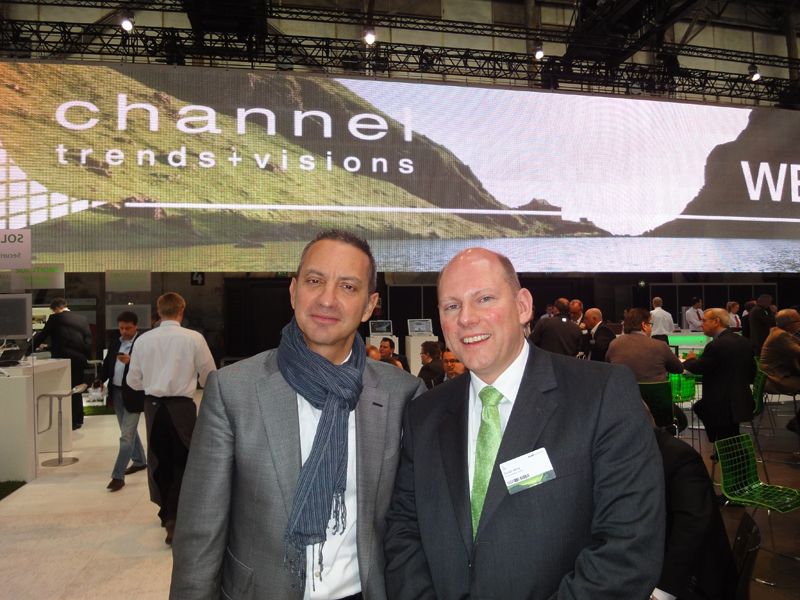 Gustavo Möller-Hergt und Guido Wirtz begrüßen schon am frühen Morgen die Gäste. (Archiv: Vogel Business Media)