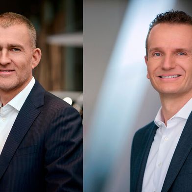 Tim Beltermann (re.) folgt auf Christian Ach als Leiter Markt Deutschland bei BMW. (Bild: BMW)