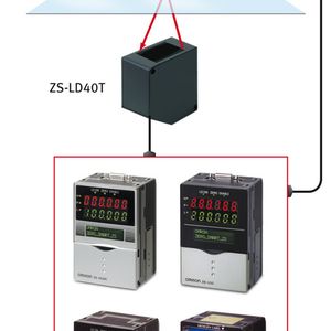 Pro Messspur ist ein Sensor oberhalb und einer unterhalb der Glasplatte angeordnet.