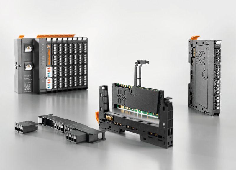 Das modular konzipierte Remote I/O-System u-remote zeichnet sich durch eine steckbare Anschlußebene und hohe Packungsdichte aus. (Bild: Fotostudio + Medienlabor Hesterbrink)