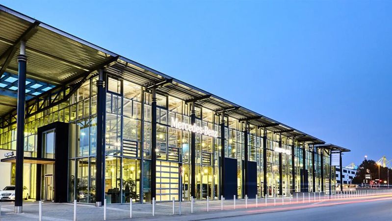 Die Niederlassung Dortmund geht an die Jürgens-Gruppe.(Bild:  Mercedes-Benz)