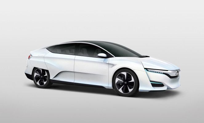 USA-Debüt auf der NAIAS 2015 in Detroit: das neue Brennstoffzellenfahrzeug Honda FCV Concept (Bild: Honda)