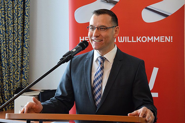 Christian Borth erhielt als Geschäftsführer ebenso wie das Präsidium von allen anwesenden Delegierten die Entlastung. (Foto: THV)