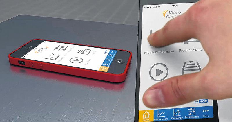 Mit dem Vibro Checker in wenigen Schritten zur passenden Schwingungsisolation. (Bild: ACE Stoßdämpfer)