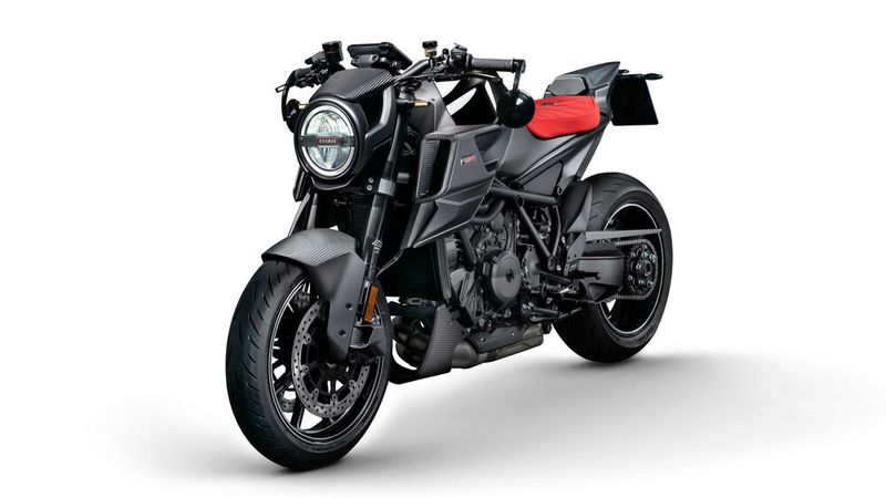 Man muss schon genau hinschauen, um die KTM Super Duke in dem Brabus-Umbau auszumachen. (Brabus)