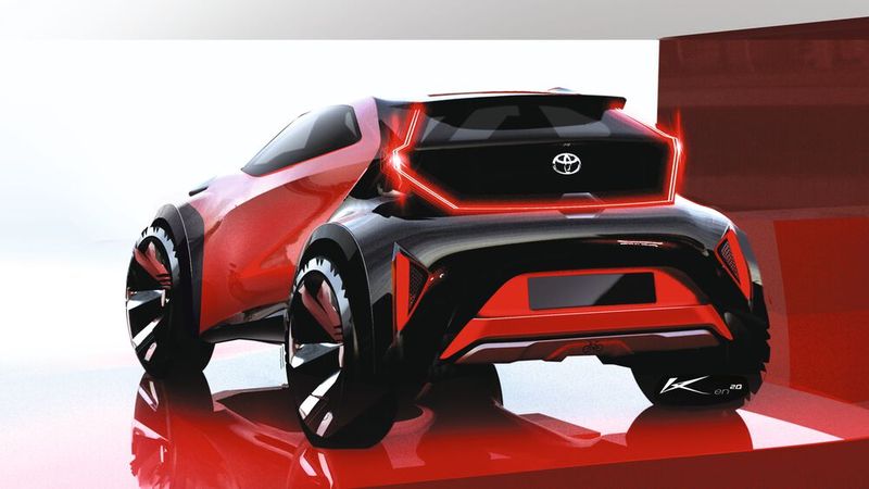 Entworfen wurde das Konzeptauto im französischen Designstudio von Toyota. (Bild: Toyota)