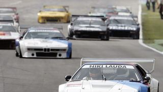 Der BMW M1 Procar beim Deutschen Grandprix auf dem Hockenheimring am 19. Juli 2008. (Foto: BMW)