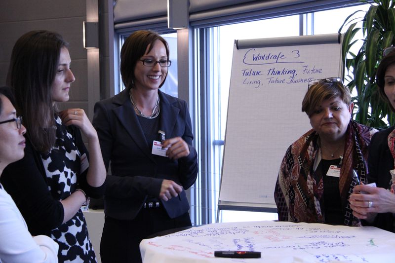 …Startups, Mentoring und Future Thinking, Future Living, Future Business auszutauschen. (Bild: Vogel IT-Akademie)