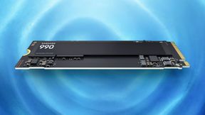 Die neue Mainstream-SSD 990 von Samsung kommt mit einem oder zwei TB Speicherplatz auf den Markt. Im Gegensatz zu 990 Evo und 990 Evo Plus gibt es hier nur ein PCIe-Gen4-Interface mit vier Lanes. (Bild: Samsung)