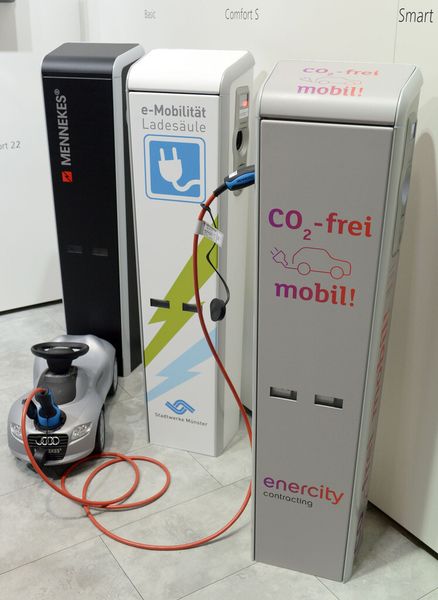 Angebote rund um Energie und Elektromobilität finden sich 2014 in den Hallen 11, 12, 13 und 27 der Hannover-Messe. (Bild: Hannover-Messe)