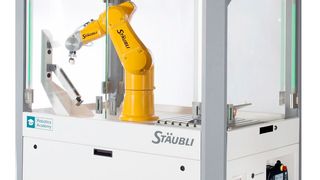 Um den Lerneffekt zu maximieren, ist die Academia-Box mit der jüngsten Roboter- und Steuerungsgeneration von Stäubli ausgestattet. (Stäubli)