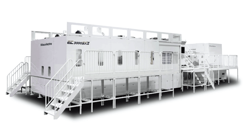 Die vollelektrische Spritzgießmaschinenserie ECSXIII von Shibaura Machine überzeugt mit Leistung und Energieeffizienz. Die Modelle decken Schließkräfte von 50 bis 3.000 Tonnen ab.(Bild:  Shibaura Machine LWB)
