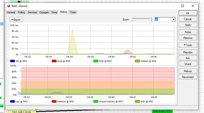 Ausführlichere Informationen zu einzelnen Geräten. (Bild: Joos / MikroTik)