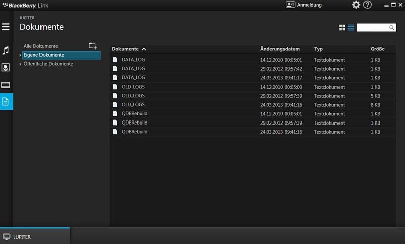 BlackBerry Link ermöglicht die Synchronisierung mit dem PC. (Bild: Archiv)