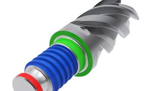 Sehr steife und genaue Duo-Lock-Schnittstelle für modulare Werkzeugsysteme. (Bild: Haimer)