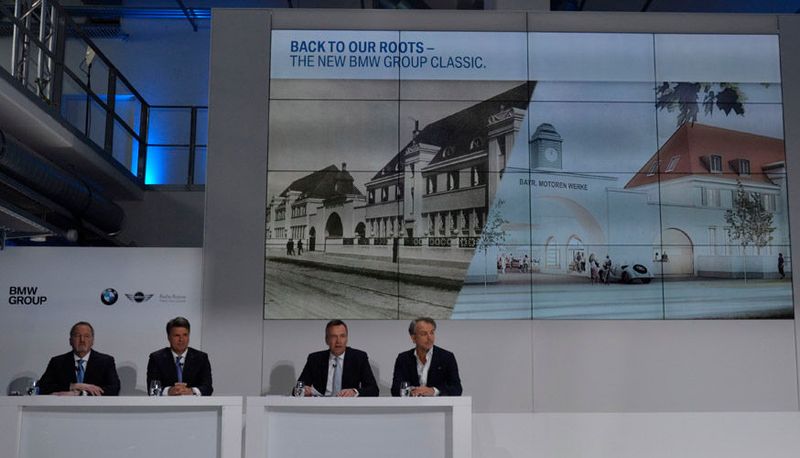 Die neue Location der BMW Group Classic… (Foto: Michel)