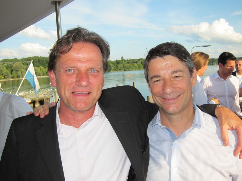 Männer vom See sind Peter Hegetusch (l., EMC) und Richard Hauke (Orchestra). (Orchestra)