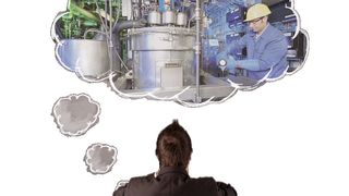 Carbon dioxide will be used to make a chemical precursor with the aid of a catalyst on a new production line. (Bayer/Michael Rennertz; © ra2 studio - Fotolia.com)