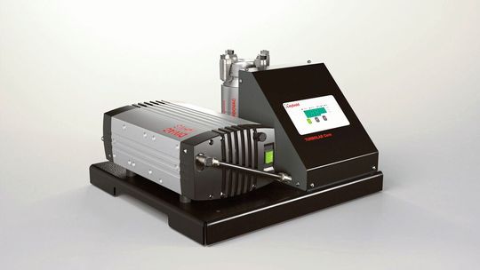 Kleines Hochvakuumsystem aus der Turbolab Serie Kleines Hochvakuumsystem aus der Turbolab Serie