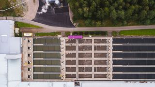 Kläranlage in der Gemeinde Växjö, Schweden (Van Remmen )