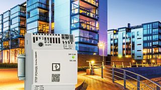 Step Power:  die im Industrieeinsatz bewährten „kleineren“ Stromversorgungen von Phoenix Contact wurden jetzt für den Einsatz im Gebäude optimiert. (Bild: © scanrail - stock.adobe.com / Phoenix Contact)