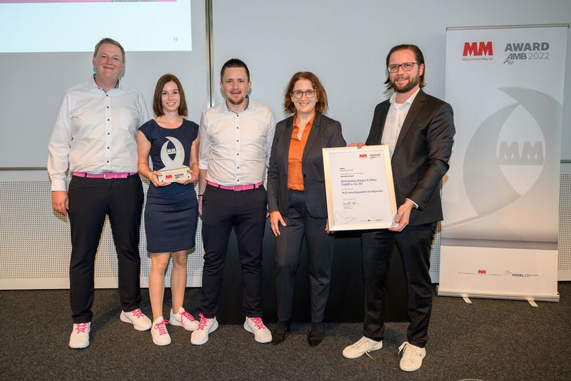 Die RUD Ketten Rieger & Dietz GmbH u. Co. KG hat den MM Award zur AMB in der Kategorie Dienstleistungen gewonnen. (Bild: Sebastian Hauenstein)