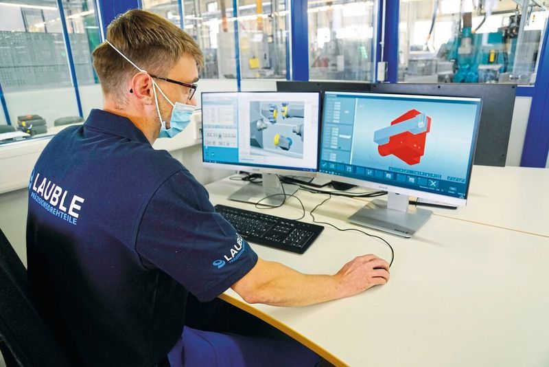 Die 3D-Werkzeugdaten in der Zoller-TMS-Software entsprechen den tatsächlich vorhandenen
realen Werkzeugen.
 (Zoller)