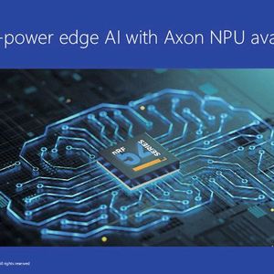 Einblick in die Architektur: Die nRF54-Serie kombiniert extrem stromsparende Edge-KI für Sensordaten mit der integrierten Axon NPU.(Bild:  Nordic Semiconductor)