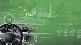 Bosch hat ein System entwickelt, das den Verbrennungsmotor während der Fahrt abschaltet, sobald das Fahrzeug durch bloßes Rollen seine Geschwindigkeit halten kann. (Grafik: Bosch)